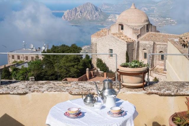 Casa Cattauro Camere Vista Cielo Erice Exterior photo